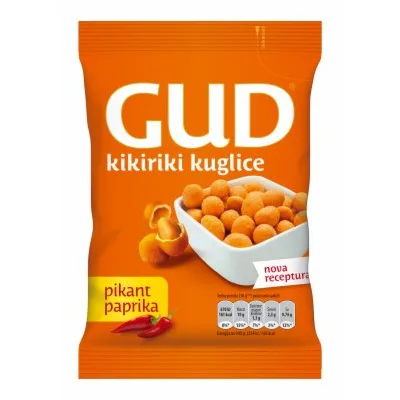 Kikiriki Kuglice Paprika Gud 110 g