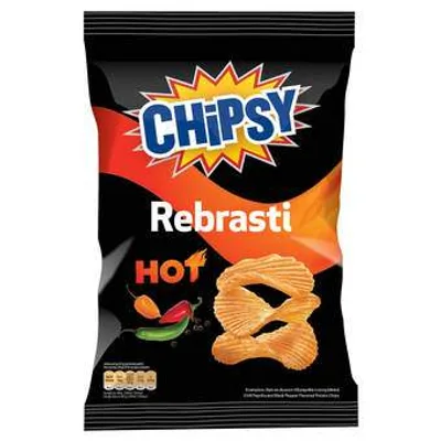 Čips Chipsy Rebrasti Hot Marbo 140 g