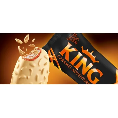 Frikom Sladoled King Caramel Adventure 107 g