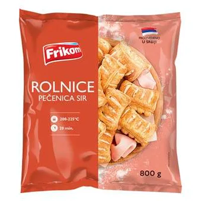 Frikom Smrz.Testo Rolnice Pecenica Sir 800 g