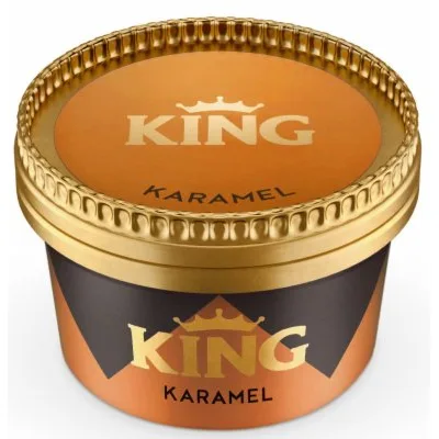Frikom Sladoled King Čašica Karamel 120 ml