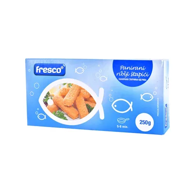 Frikom Panirani Riblji Štapići Fresco F60x F110x 250 g