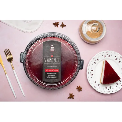 Slad.Srce Cheese Cake & Cokokeks 800 g