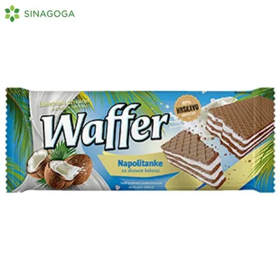 Napol.Waffer Kokos Prelivena 145 g