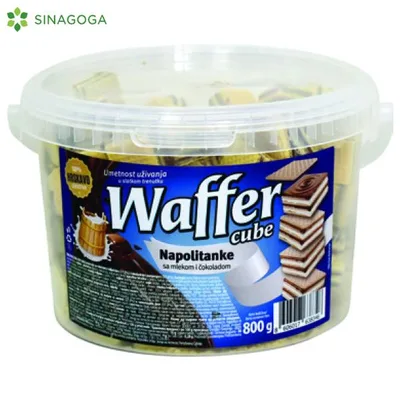 Napol.Ml.C.Kocka Waffer 800 g