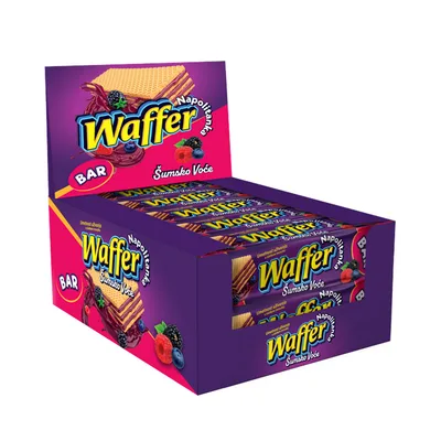 Napol.Bar Sumsko Voce Waffer 20 g