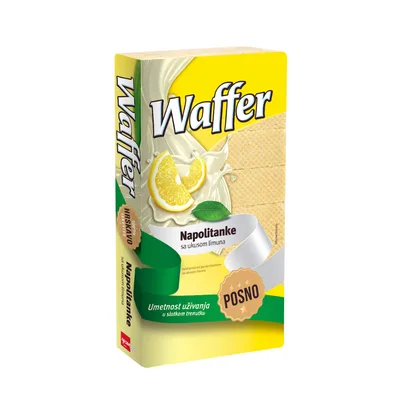 Nap.Posna Limun Waffer 400 g