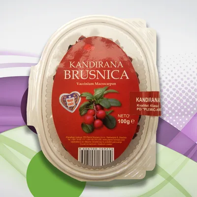 Kandirana Brusnica Mrvica 100 g