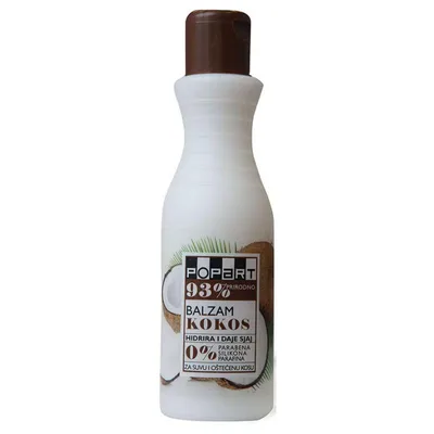 Popart 93% Prirodni Balsam Kokos 440 ml