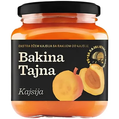 Džem Kajsija Sa Dodatkom Rakije Bakina Tajna 240 g