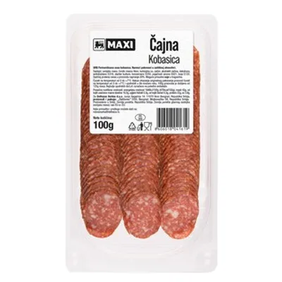 Cajna Kobasica U Zast.Atm.Maxi 100 g