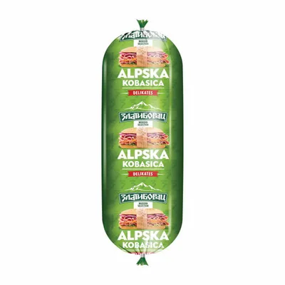 Zlatiborac Kobasica Alpska Kamper 250 g