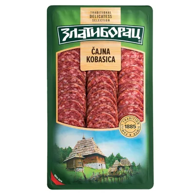 Zlatiborac Čajna Kobasica (zaštitna Atmosvera) Pak 100 g