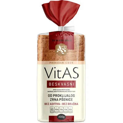 Hleb Klas Vitas Beskvasni 500 g