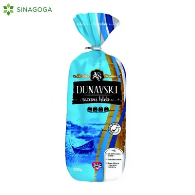 Hleb Klas Dunavski Rezani 500 g