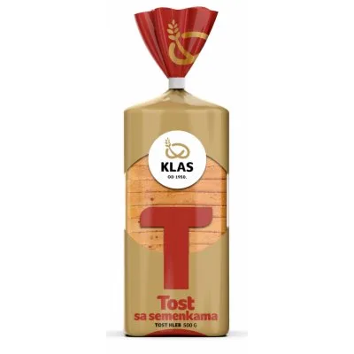 Klas Tost Sa Semenkama 500 g