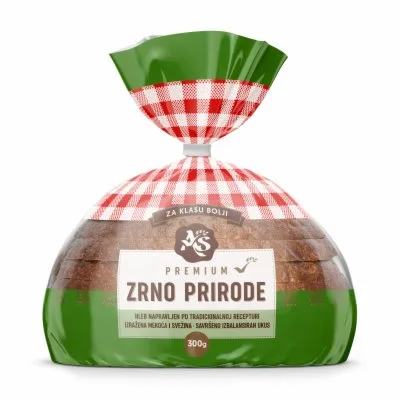 Hleb Rezani Zrno Prirode Klas 350 g