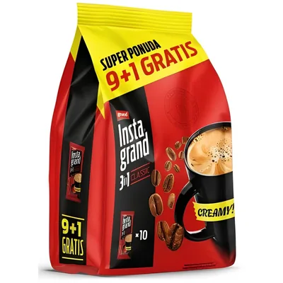 Fa Kafa Instant 3u1 Set 4i1 Gratis Atlantic 90 g