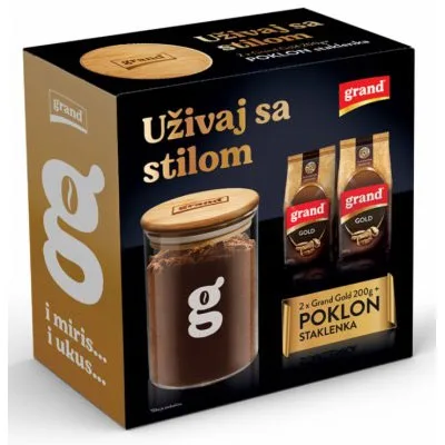 Grand Gold Stakl.Posuda 400 g