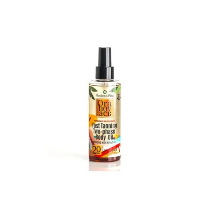 Ulje Za Brže Tamnjenje Dvofazno Orah Spf 20 Hedera Vita 50 ml