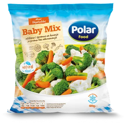 Polar Food Smrznuto Povrće Baby Mix 400 g