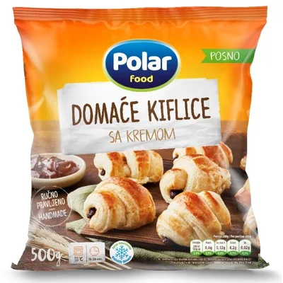 Polar Food Domaće Kiflice Sa Kremom Posne 500 g