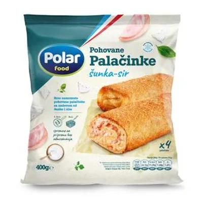 Polar Food Palačinke Pohovane Šunka Sir Nadev 400 g