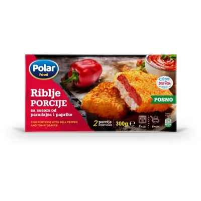 Polar Food Riba Panirana Sa Sosom Od Paradajza I Paprike 300 g