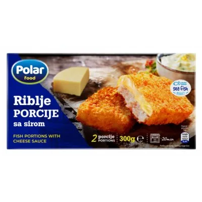 Polar Food Smrznute Riblje Porcije Sa Sirom 300 g