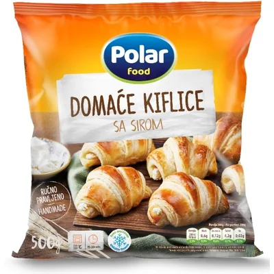 Polar Food Kiflice Šunka Sir Polar 500 g