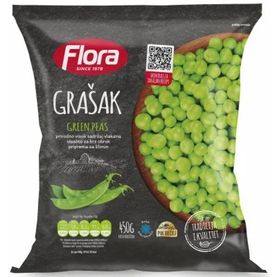Delistirano Smrznuto Povrce Grasak 450 g