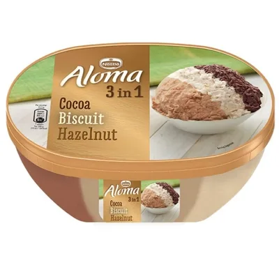 Froneri Delistirano Sladoled Nestle Aloma Ic 3u1 Choco 1 L