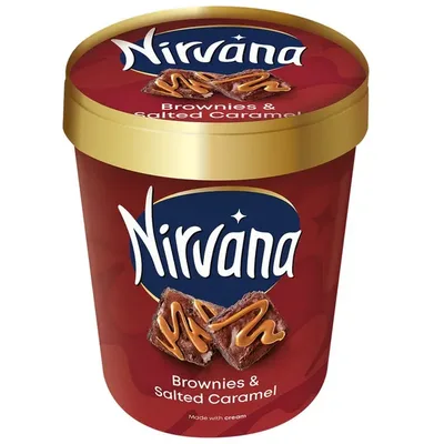 Sladoled Nirvana Caramel Brow 420 ml