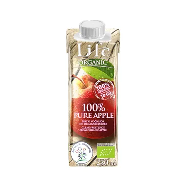 Nectar Sok Jabuka Organska 100% Life Organic Brik 250 ml