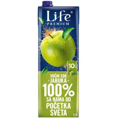 Sok Life Prem 100% Jabuka 1,5 L