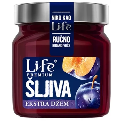 Nectar Dzem Malina Ariljska Life 370 g
