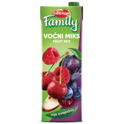 Nectar Sok Vocni Mix ( Gratis) Brik Family 2 L