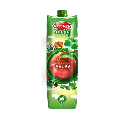 Nectar Sirup Vocne Kapi Jabuka Pet 1 L