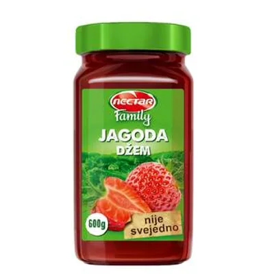 Nectar Family Dzem Jagoda Stk 600 g