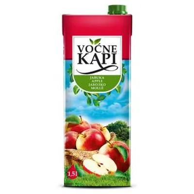 Voćni Napitak Voćne Kapi Jabuka Brik 1,5 L