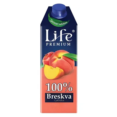 Sok Life Prem 100% Bresk Jab 750 ml