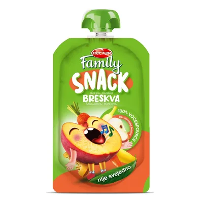 Pouch Breskva Family Frutek 100 g