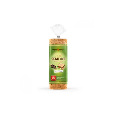 Hleb Tost Sa Semenkama Tvojih Pet Minuta Pdm 500 g