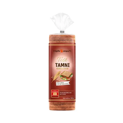 Hleb Tost Extra Tamni Tvojih Pet Minuta Pdm 17127 F60x 500 g