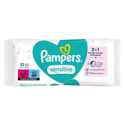 Pampers Maramice Vlažne 521 Sensitive New