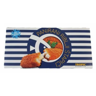 Smrznuti Panirani Riblji Štapići Tropic 500 g
