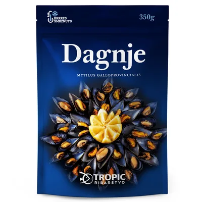 Panirane Smrznute Riblje Porcije Mediteran 390 g