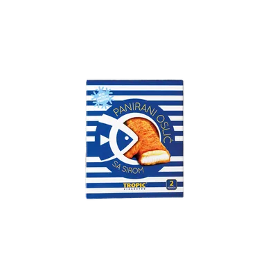 Oslić Panirani Smrznuti Sa Sirom 450 g