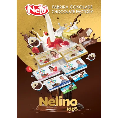Čokolada Mlečna Nelino Kids Nelly 50 g