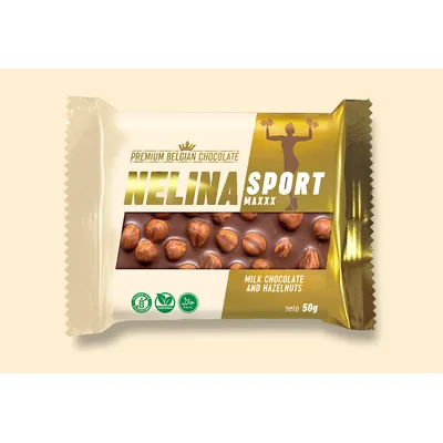 Nelina Čokol Seck Lešnik 80 g